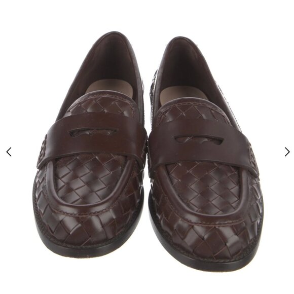 Loeffler Randall Leather Loafers - Picture 2 of 4